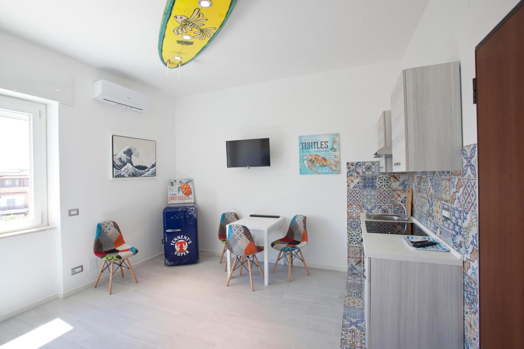 Surf And Windsurfer House Anzio Apartment Ngoại thất bức ảnh
